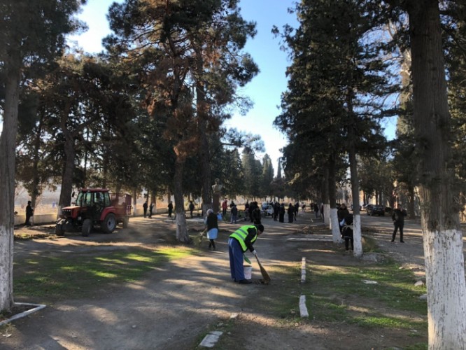 Niyazi Bayramov genişmiqyaslı iməclikdə iştirak etdi - FOTOLAR